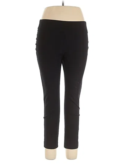 Pre-owned Crown & Ivy Active Pants In Black
