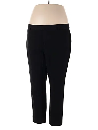 Pre-owned Crown & Ivy Active Pants In Black
