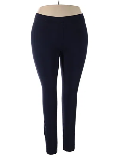 Pre-owned Crown & Ivy Active Pants In Blue