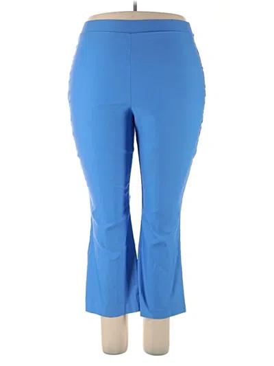 Pre-owned Crown & Ivy Active Pants In Blue