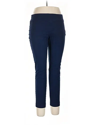 Pre-owned Crown & Ivy Active Pants In Blue
