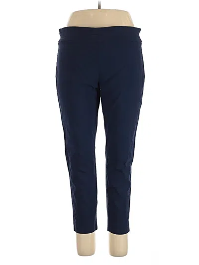 Pre-owned Crown & Ivy Active Pants In Blue
