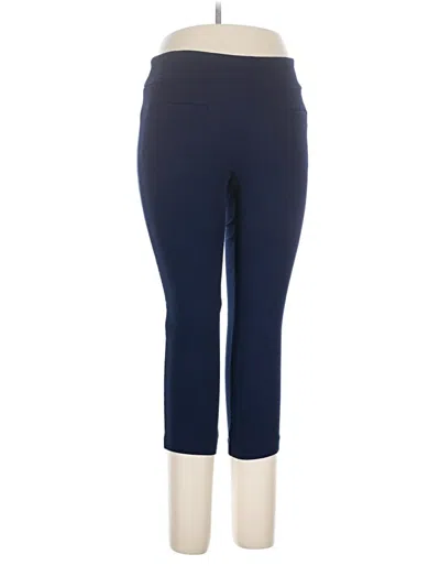 Pre-owned Crown & Ivy Active Pants In Blue
