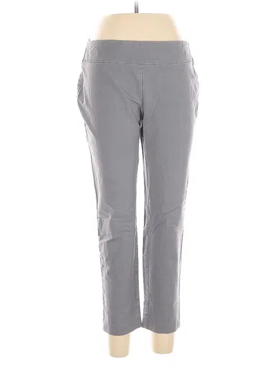 Pre-owned Crown & Ivy Active Pants In Gray
