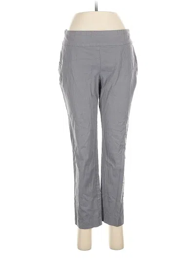 Pre-owned Crown & Ivy Active Pants In Gray