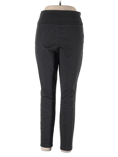 Pre-owned Crown & Ivy Active Pants In Gray