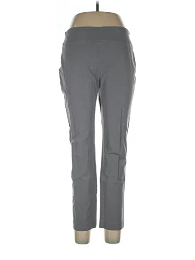Pre-owned Crown & Ivy Active Pants In Gray