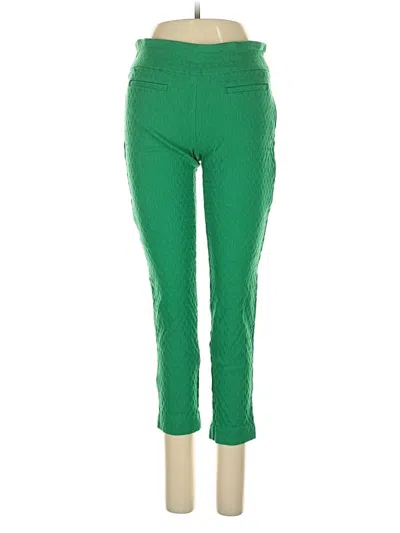 Pre-owned Crown & Ivy Active Pants In Green