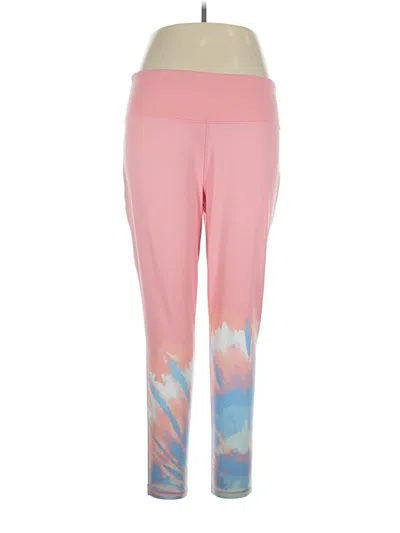 Pre-owned Crown & Ivy Active Pants In Pink