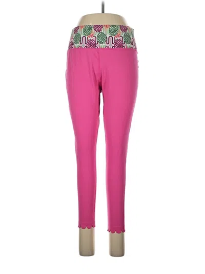 Pre-owned Crown & Ivy Active Pants In Pink