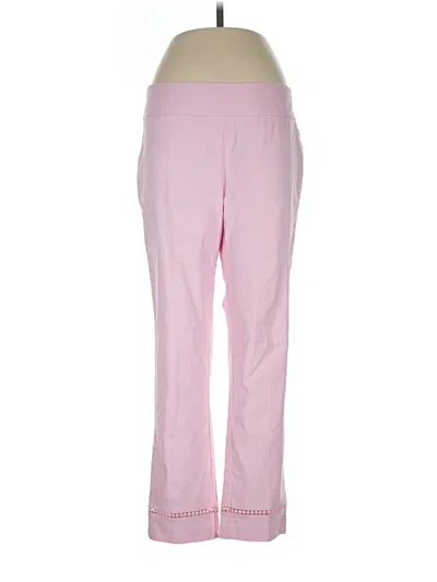 Pre-owned Crown & Ivy Active Pants In Pink