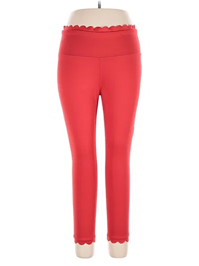 Pre-owned Crown & Ivy Active Pants In Red