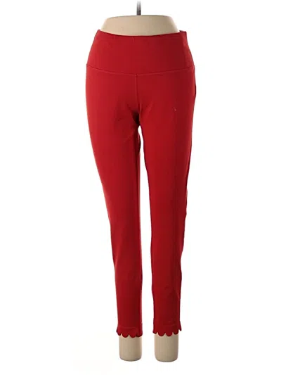 Pre-owned Crown & Ivy Active Pants In Red
