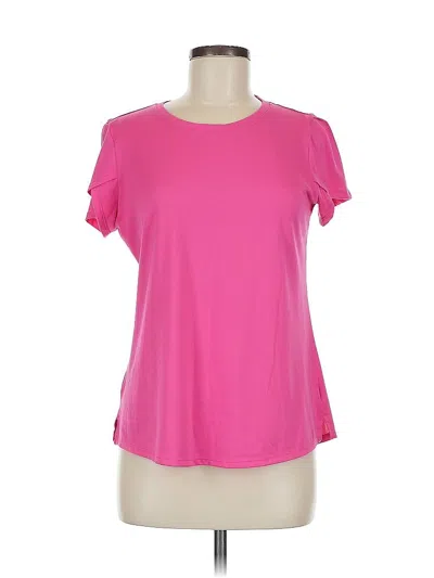 Pre-owned Crown & Ivy Active T-shirt In Pink