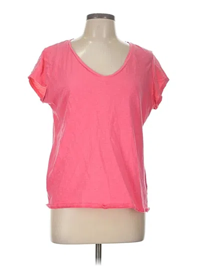 Pre-owned Crown & Ivy Active T-shirt In Pink