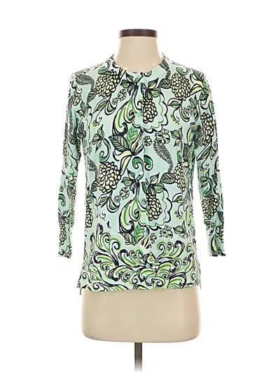 Pre-owned Crown & Ivy Cardigan Sweater In Green