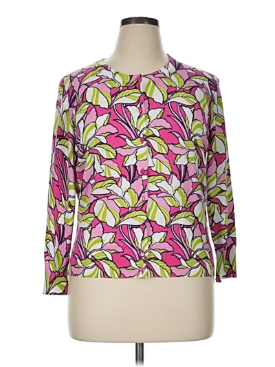 Pre-owned Crown & Ivy Cardigan Sweater In Pink