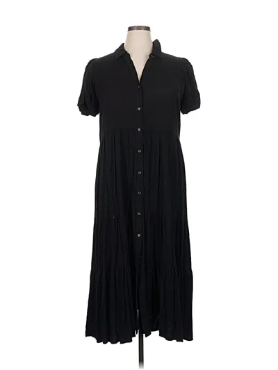 Pre-owned Crown & Ivy Casual Dress In Black