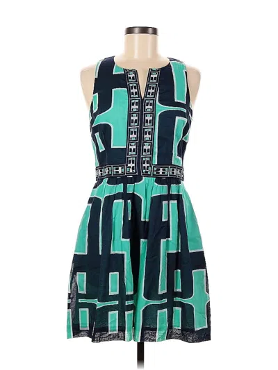 Pre-owned Crown & Ivy Casual Dress In Blue