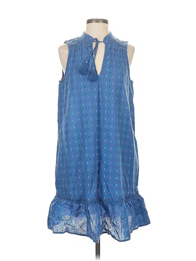 Pre-owned Crown & Ivy Casual Dress In Blue