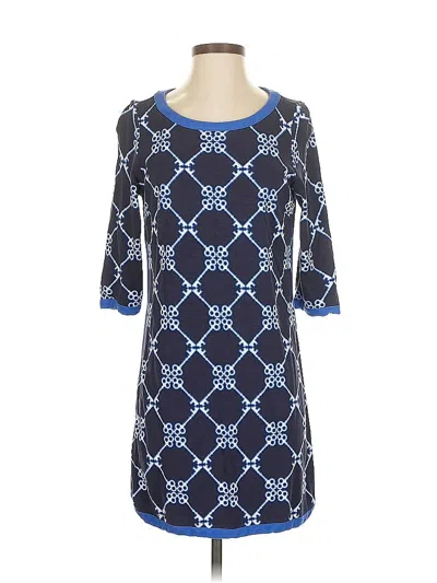 Pre-owned Crown & Ivy Casual Dress In Blue