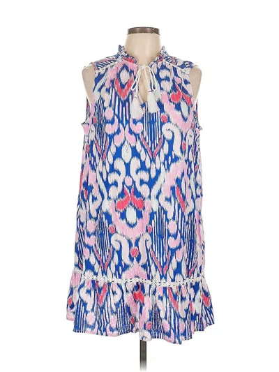 Pre-owned Crown & Ivy Casual Dress In Blue