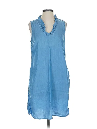 Pre-owned Crown & Ivy Casual Dress In Blue