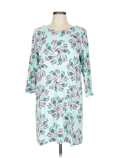 Pre-owned Crown & Ivy Casual Dress In Blue