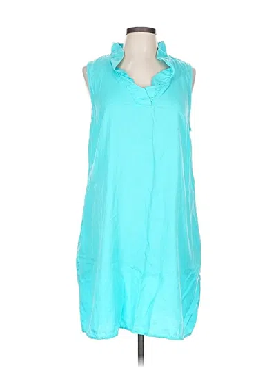 Pre-owned Crown & Ivy Casual Dress In Blue