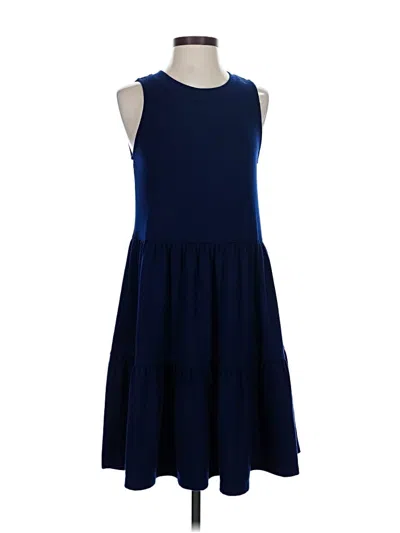 Pre-owned Crown & Ivy Casual Dress In Blue