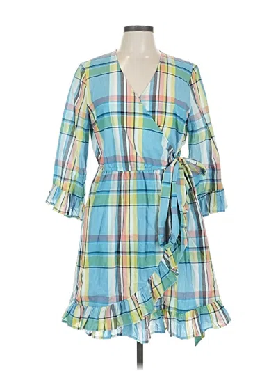 Pre-owned Crown & Ivy Casual Dress In Blue