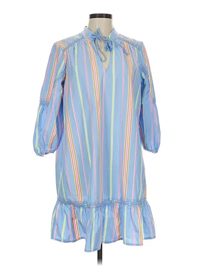 Pre-owned Crown & Ivy Casual Dress In Blue