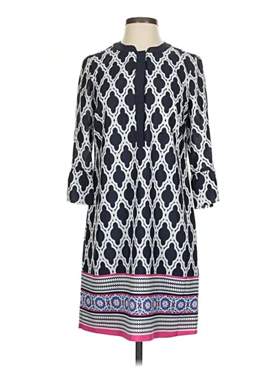 Pre-owned Crown & Ivy Casual Dress In Blue