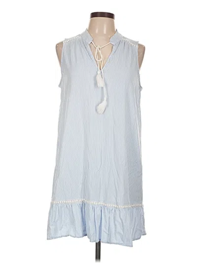 Pre-owned Crown & Ivy Casual Dress In Blue