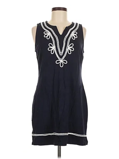Pre-owned Crown & Ivy Casual Dress In Blue
