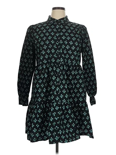 Pre-owned Crown & Ivy Casual Dress In Blue