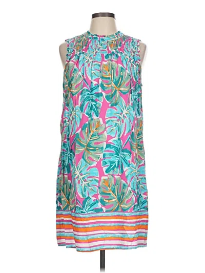 Pre-owned Crown & Ivy Casual Dress In Blue