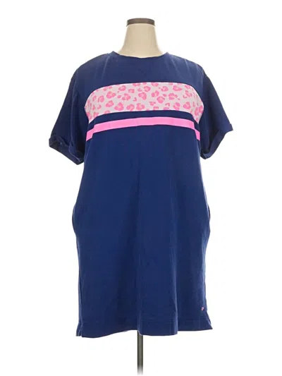 Pre-owned Crown & Ivy Casual Dress In Blue