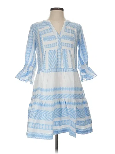 Pre-owned Crown & Ivy Casual Dress In Blue