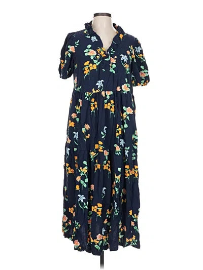 Pre-owned Crown & Ivy Casual Dress In Blue