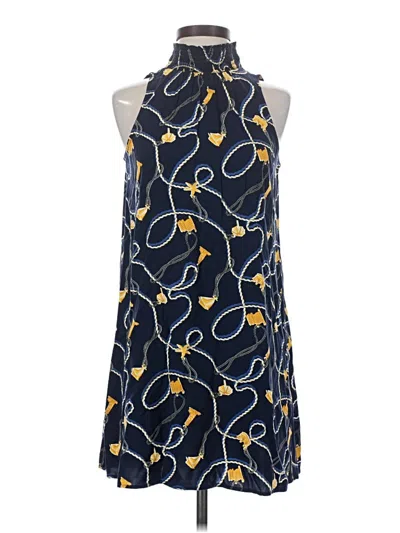 Pre-owned Crown & Ivy Casual Dress In Blue