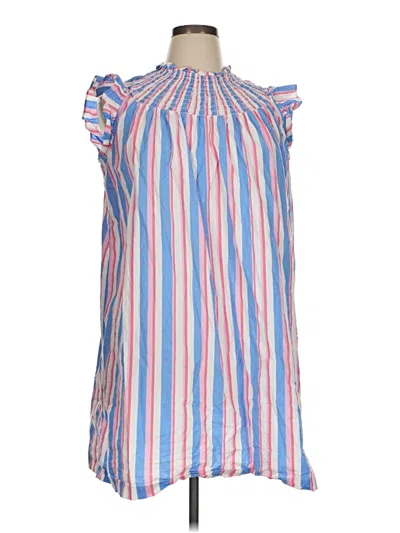 Pre-owned Crown & Ivy Casual Dress In Blue