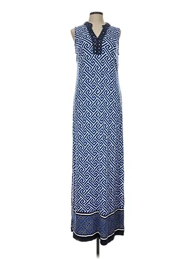 Pre-owned Crown & Ivy Casual Dress In Blue