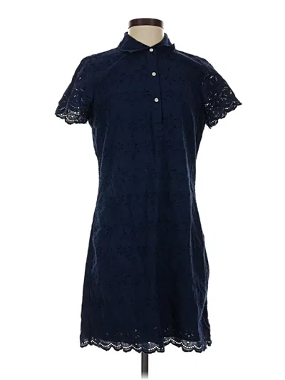 Pre-owned Crown & Ivy Casual Dress In Blue