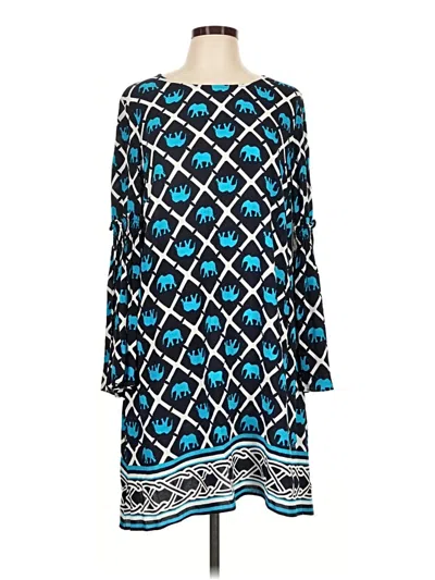 Pre-owned Crown & Ivy Casual Dress In Blue
