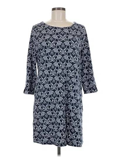 Pre-owned Crown & Ivy Casual Dress In Blue