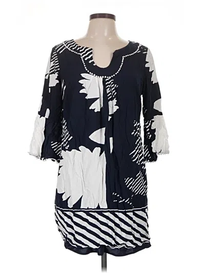 Pre-owned Crown & Ivy Casual Dress In Blue