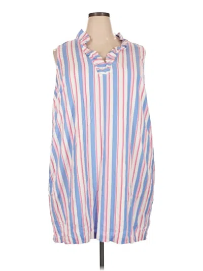 Pre-owned Crown & Ivy Casual Dress In Blue