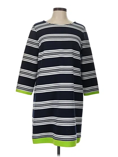 Pre-owned Crown & Ivy Casual Dress In Blue