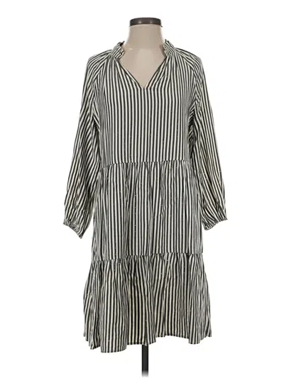 Pre-owned Crown & Ivy Casual Dress In Gray
